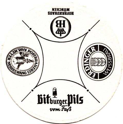 bitburg bit-rp bitburger gemein 6a (rund215-4 biermarken-schwarz)